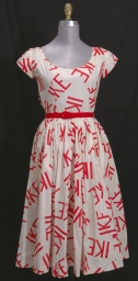 Eisenhower Ike Dress and Belt, ca. 1956