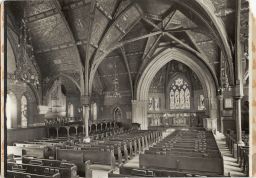Sage Chapel Interior c. 1920