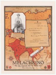 Original Melachrino: "The One Cigarette Sold the World Over"