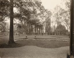 A. D. White House garden - after