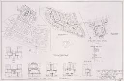 Town plan for Kitimat, B.C.: detail of neighborhood plan.