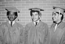 Robert Godreau and Rolando Arroyo, South Bronx High School commencement