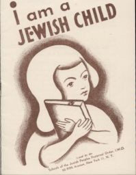 I am a Jewish Child Ikh bin a Yidish kind איך בין אַ יידיש קינד