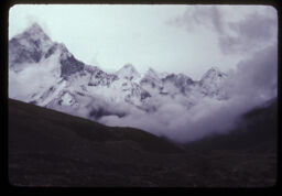 himallai badalale dhakeko drisya (हिमाललाई बादलले ढाकेको दृश्य / Cloud Covered Mountain)
