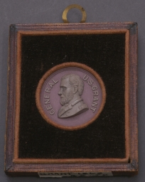 General U.S. Grant Framed Medallion