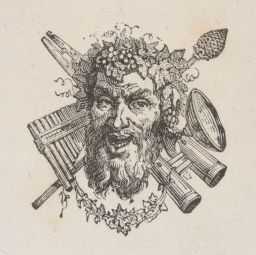 Illustration of Bacchus.