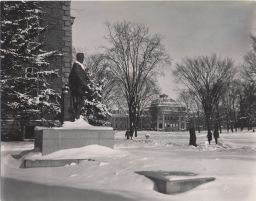 Cornell in Winter Garb, Arts Quad