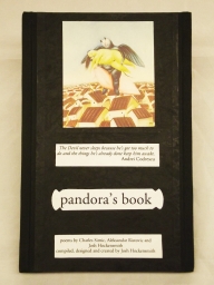 Pandora's book : poems by Charles Simic, Aleksandar Ristovic and Josh Hockensmith