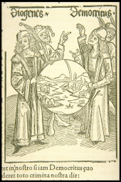 De gaudio larve [Carnival fools; Fools in disguise] (from Brant, Ship of Fools)