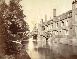 Cambridge. Queen's  College, Bridge 