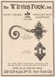 W. Irving Forge advertisement