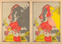 Europa vor dem 22 Juni 1941/Europa im Spätherbst 1941 [Europe Before June 22, 1941/Europe in Late Fall 1941]