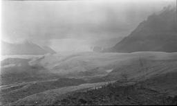 Kennicott Glacier from east side mountain