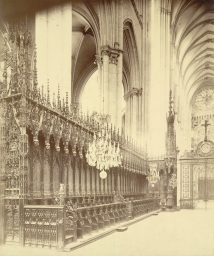 Amiens Cathedral, Choir Stalls (Interior)      