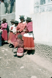 Women dressed for fiesta