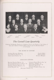 The Cornell Countryman Staff from 1919, with Mary Honor Donlon, also known as Mary Donlon Alger