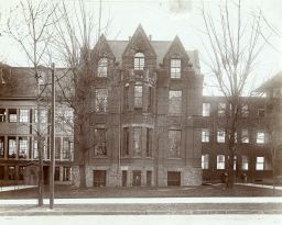 Hospital of the University of Pennsylvania, Gibson Wing for Chronic Diseases (built 1883), exterior