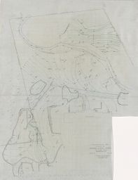 Topographical map of the estate of Mr. and Mrs. Graeme Howard, Mamaroneck, NY.