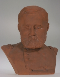 Grant Terracotta Portrait Bust, 1885