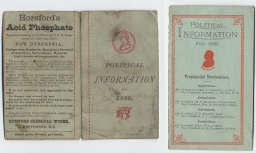 Political Information for 1880 Advertising Cards
