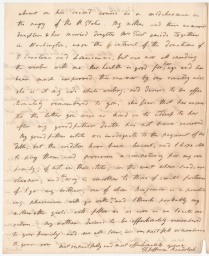 Letter from Thomas Jefferson Randolph to Lafayette, November 5th 1833