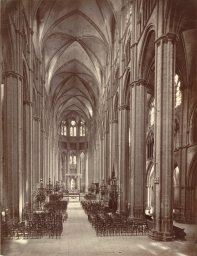 Bourges Cathedral. Nave (Interior)      