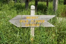 Mundy Wildflower Garden Sign