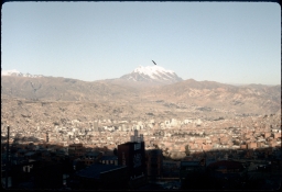 La Paz and Illimani