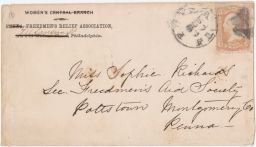 Letter on Women's Freedmen's Relief Association Stationary Regarding
                     What Can Be Done to Aid the Freedmen