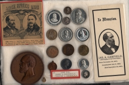 Garfield Campaign and Memorial Items