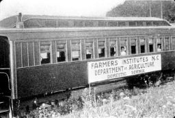 Train Car: Famers Institutes N.C., Department of Agriculture, Domestic Science