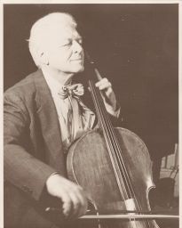 Vladimir Karapetoff playing 5-string cello