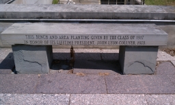 John Lyon Collyer Memorial Bench