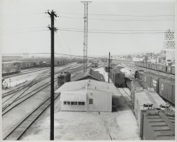Looking North Over the Southern Pacific "B" Yard