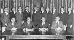 Student Government (men's) Legislative Branch members in 1963, group photograph