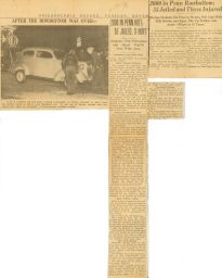 Rowbottom of 1938 November  21, news article
