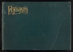 Photograph album, front cover.