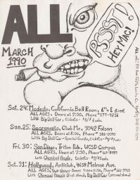 California Ball Room, Club Me, Triton Pub, & Anticlub, 1990 March 24 to 1990 March 31