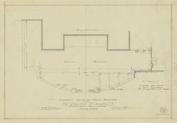 Layout plan for grass terrace