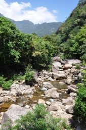 Maha Oya tributary stream near Kaikawala village