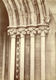 St. Alban's Cathedral, South Porch. Capitals      
