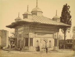 Constantinople. Fountain of Sultan Ahmet III 