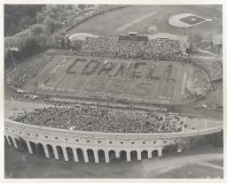 Aerial of Stadium, 1955