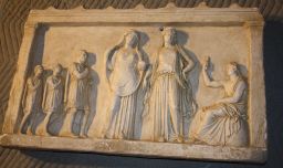 Greek votive relief