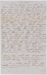 Letter from One Slave Trader to Another Requesting Slaves to be Sent
                     on Consignment
