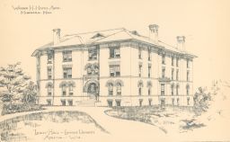 Ormsby Hall architect's sketch