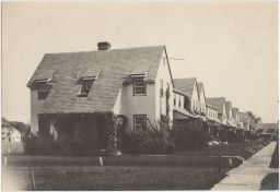 Row of houses in Seneca Heights.