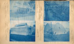 Images from the World's Columbian Exposition, 1893, in a Liberty Hyde Bailey photo album