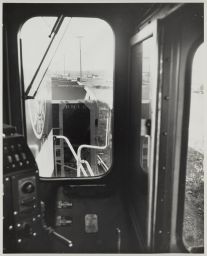 View from Engineer's Side of Cab