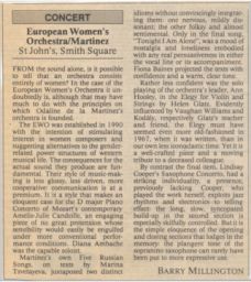 European's Women's Orchestra review